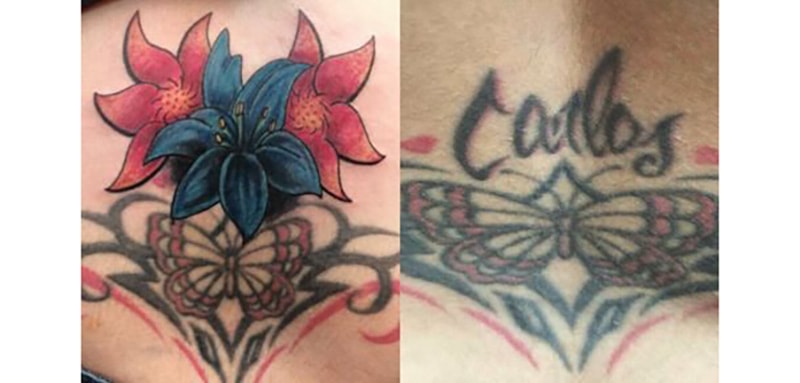 30 Incredible Ideas to Cover-up Name Tattoos of your Ex 104