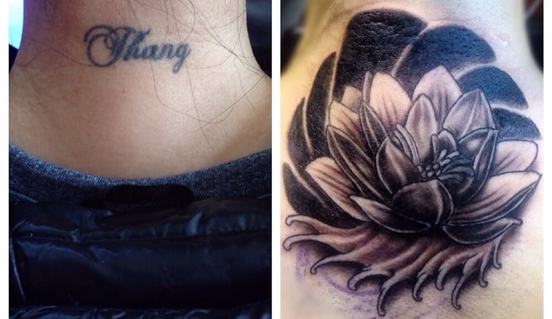 30 Incredible Ideas to Cover-up Name Tattoos of your Ex 100