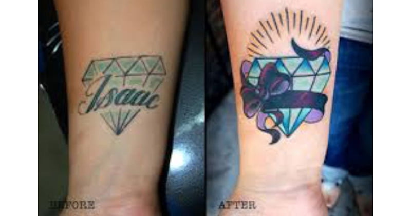 30 Incredible Ideas to Cover-up Name Tattoos of your Ex 85
