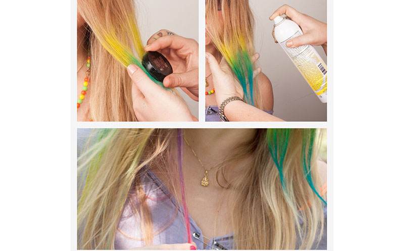 Awesome DIY Hair Chalk Ideas for Stunning Look 21