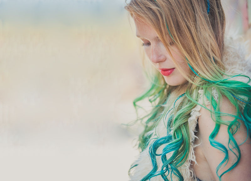 Awesome DIY Hair Chalk Ideas for Stunning Look 19