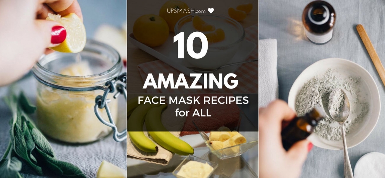10 Amazing DIY Face Mask Recipes for all Types of Skin