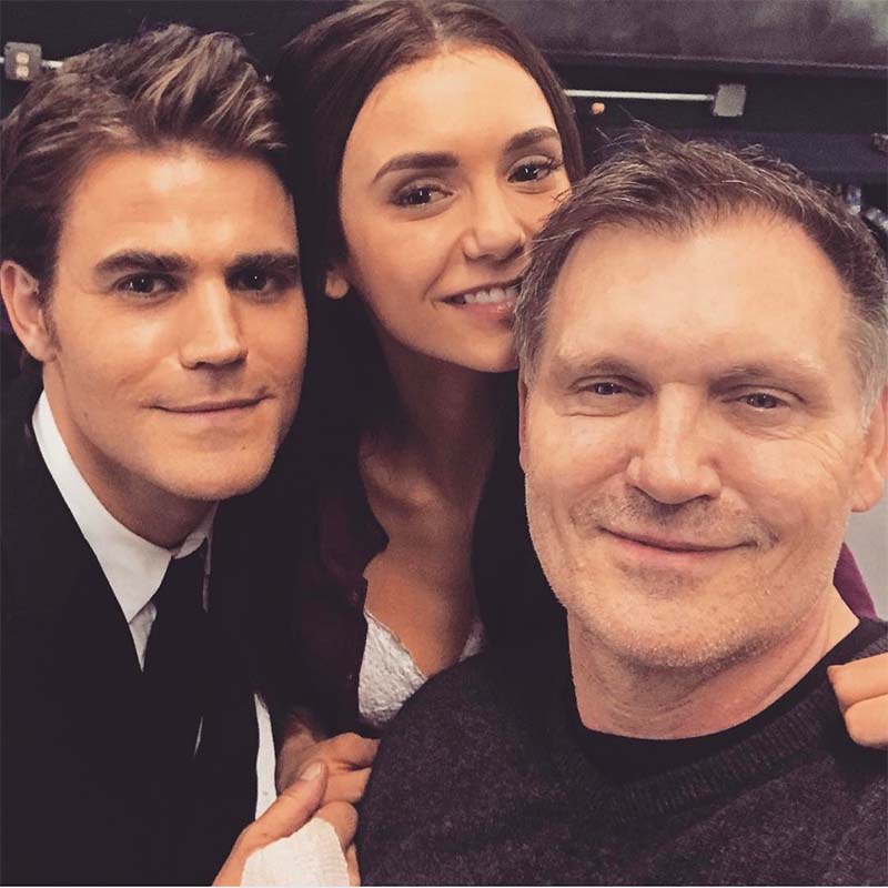 Things are Getting Emotional As Nina Dobrev is Back on The Vampire Diaries Set 35